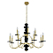 Люстра Newport 3878+4/C brass