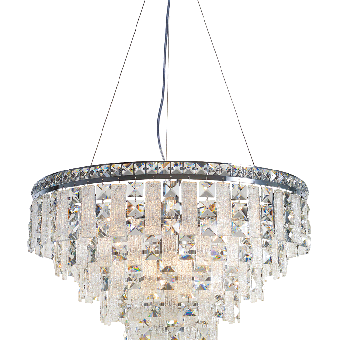 Люстра NewRgy 2894R/14 CHROME+CLEAR