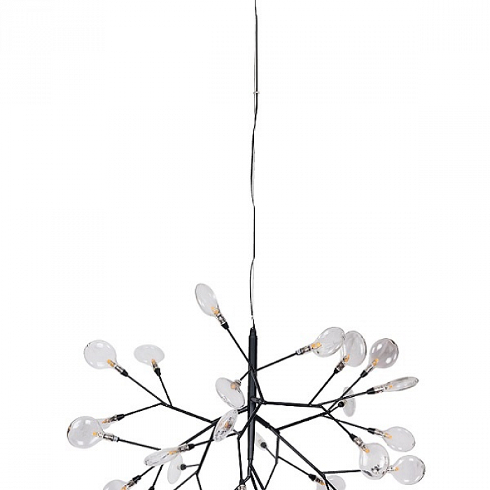 Светильник Crystal Lux EVITA SP36 BLACK/TRANSPARENT