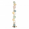 Торшер ODEON LIGHT 5412/68FL